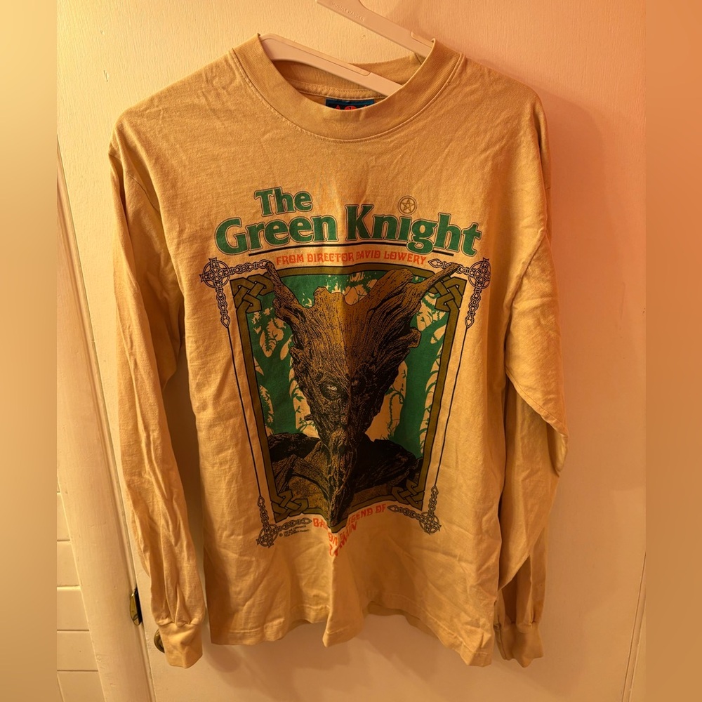Rare A24 The Green Knight long sleeve tee size M